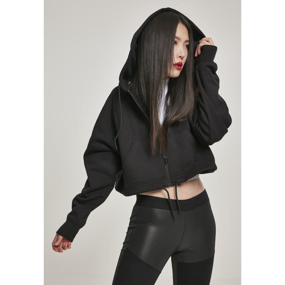 

Толстовка Urban Classics Raglan Zipper, черный