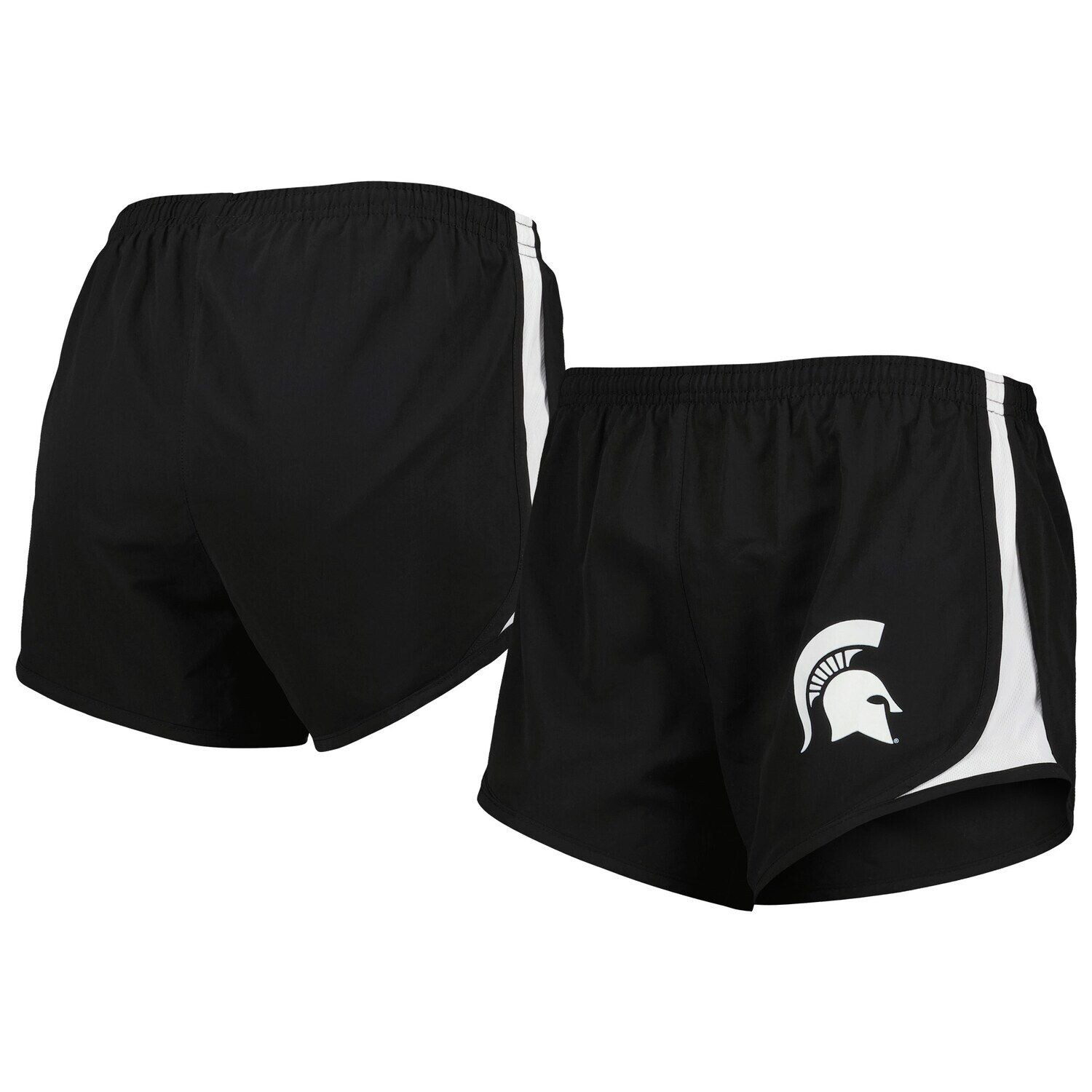 

Женские черные спортивные шорты Michigan State Spartans