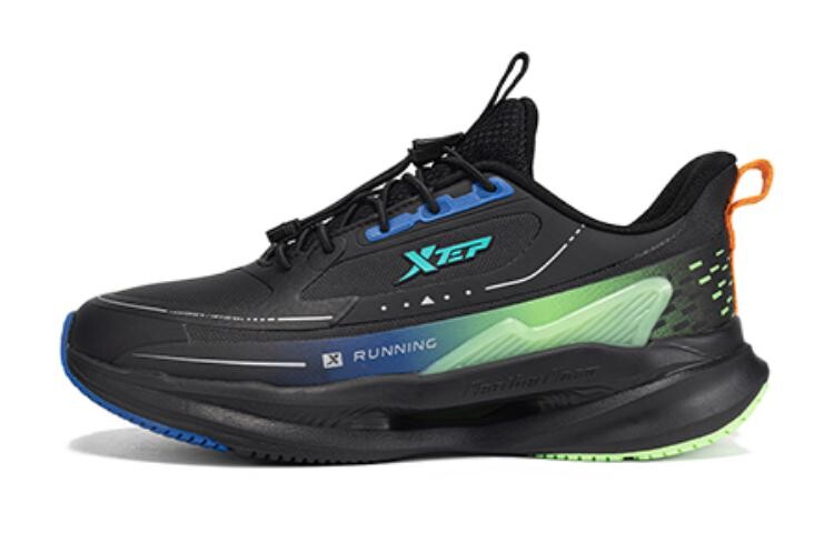 

Детские кроссовки GS Low-top черные/зеленые Xtep, черный/зеленый