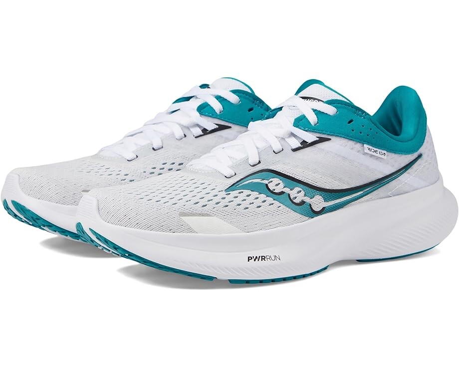 

Кроссовки Saucony Ride 16, цвет White/Ink