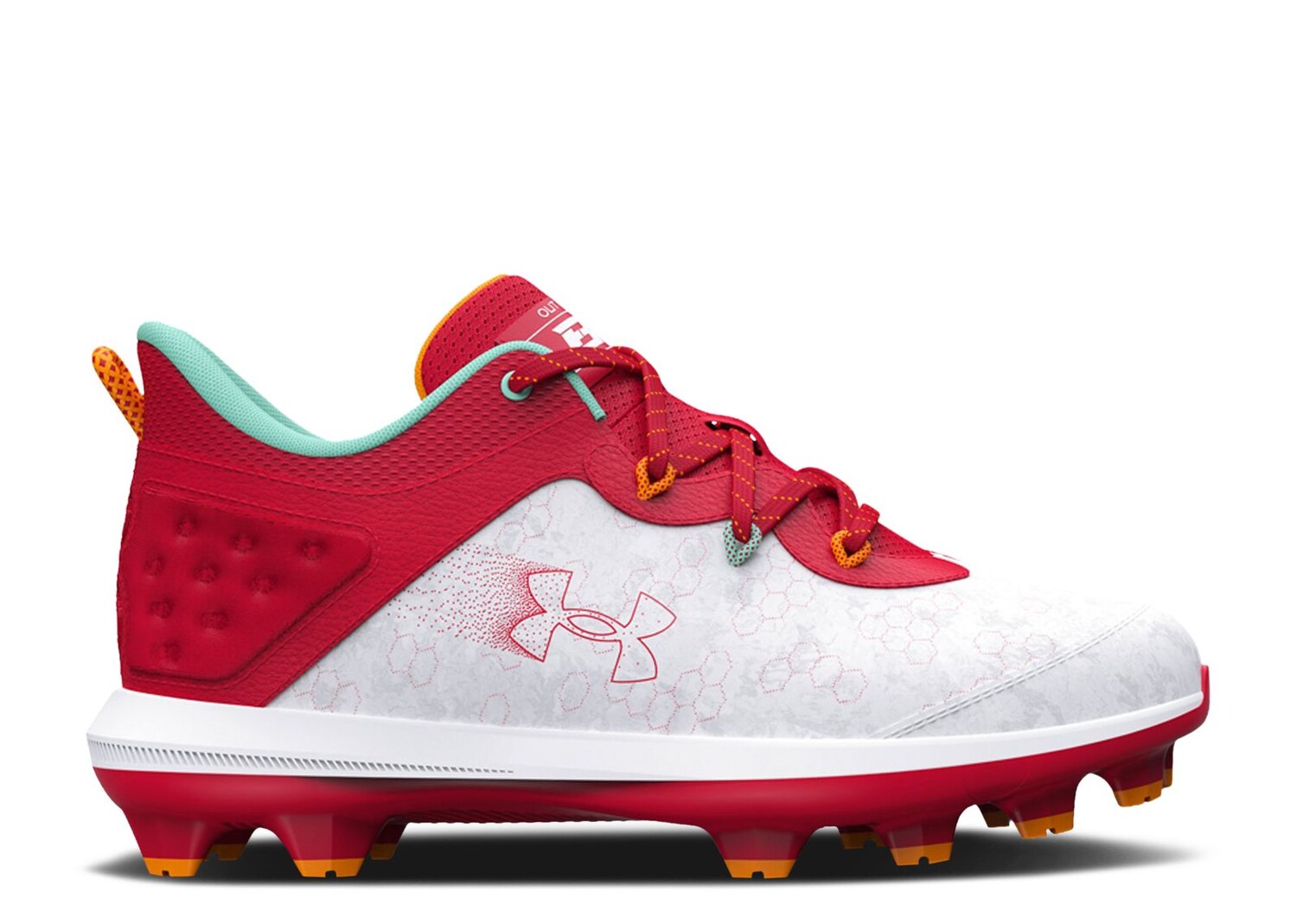 

Кроссовки Under Armour Harper 8 Tpu Gs 'Red White', красный