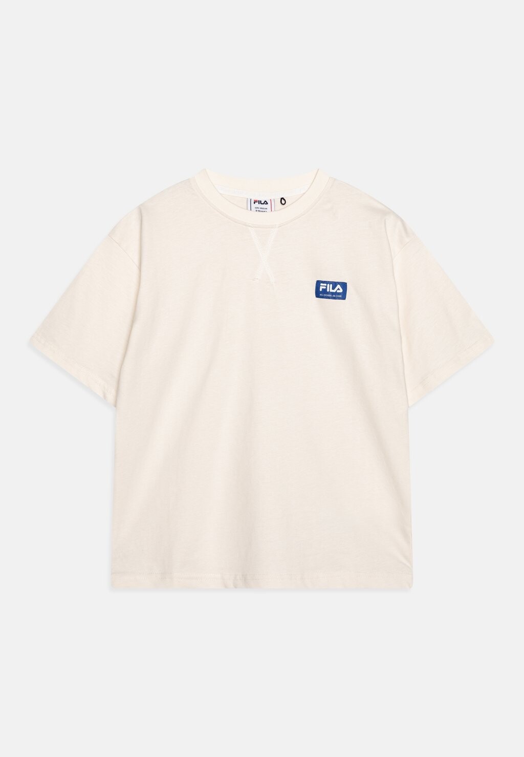 

Базовая футболка TOUTENDORF OVERSIZED UNISEX Fila, цвет antique white