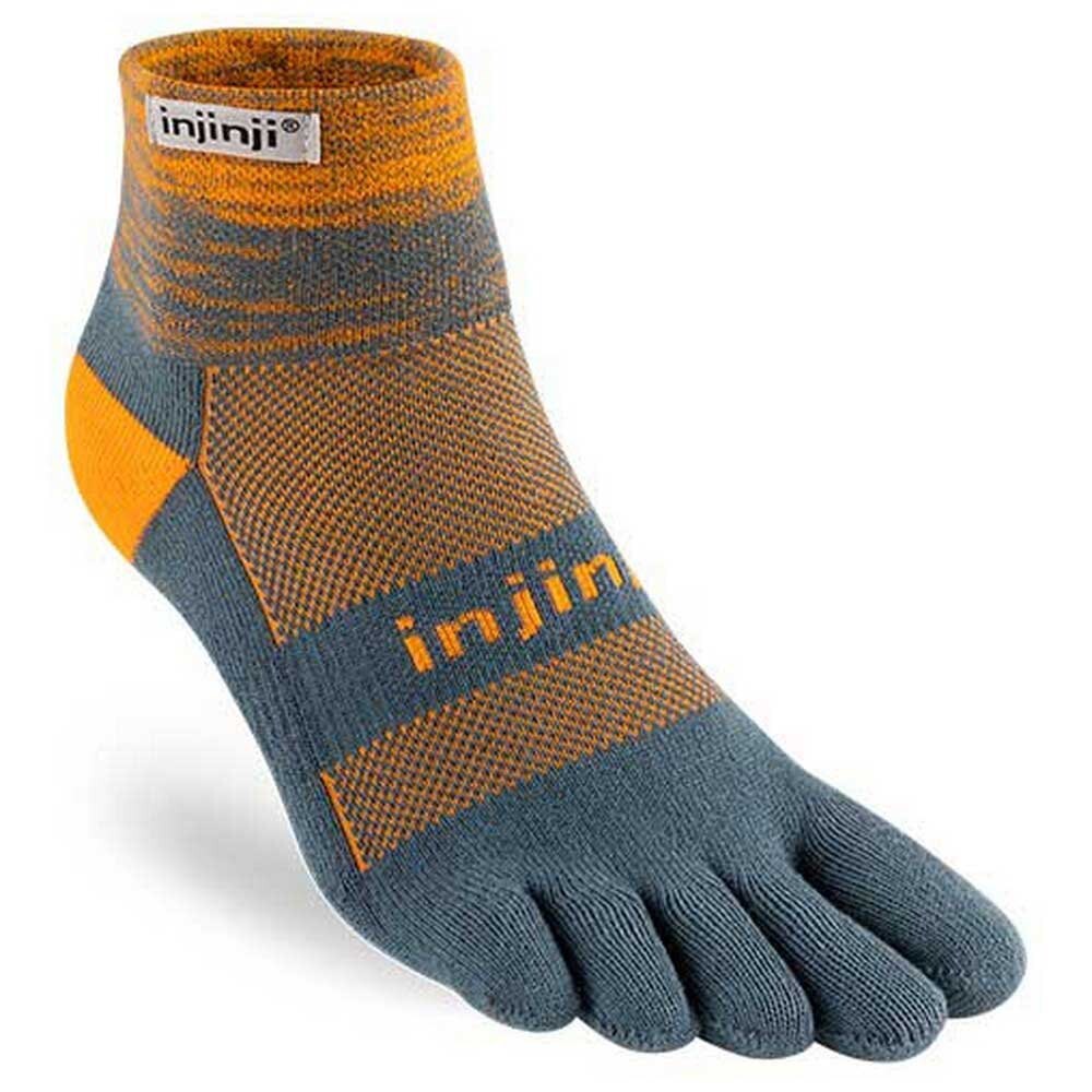 Носки Injinji Trail Midweight Mini-Crew, оранжевый