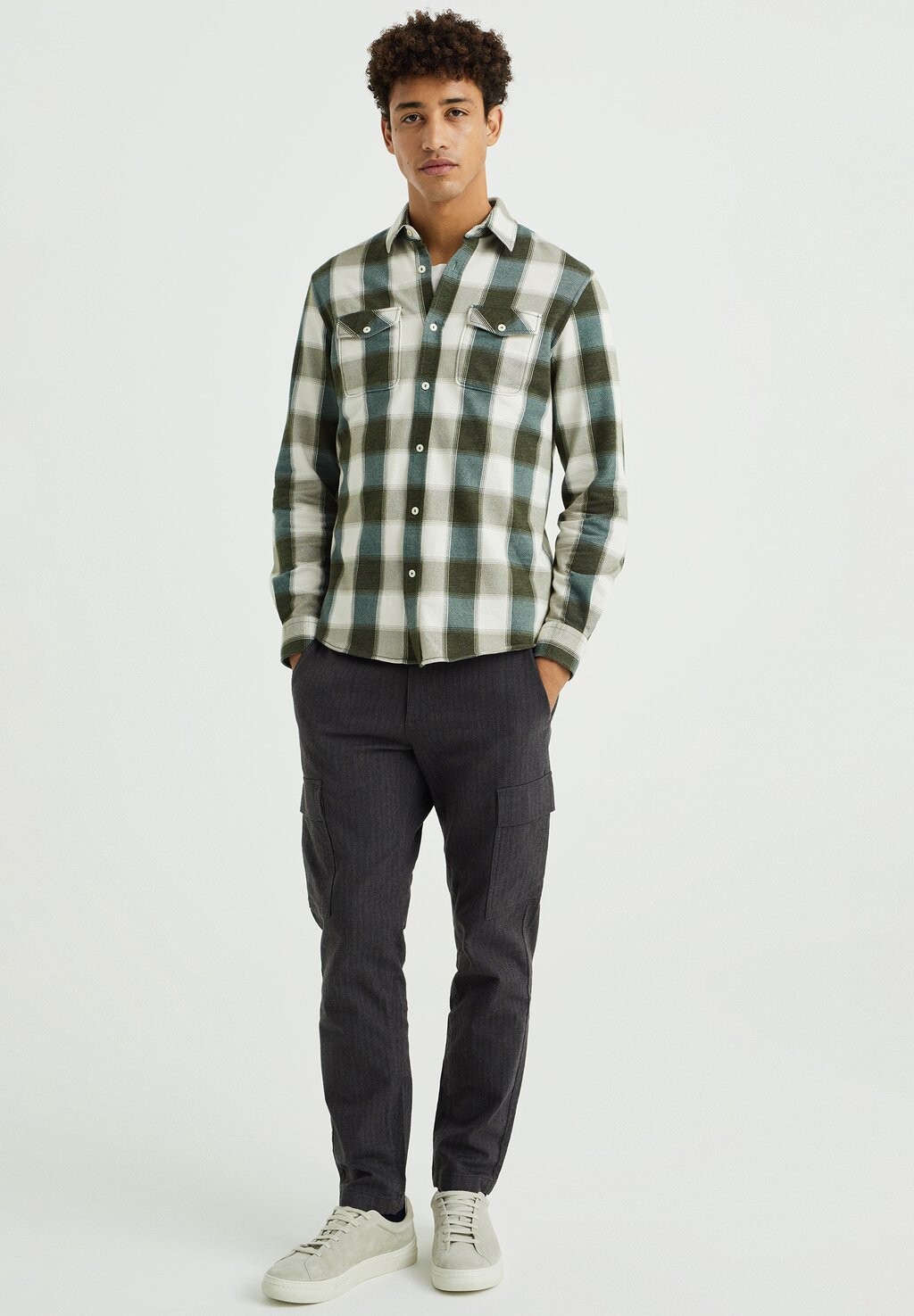 

Рубашка WE Fashion, цвет green