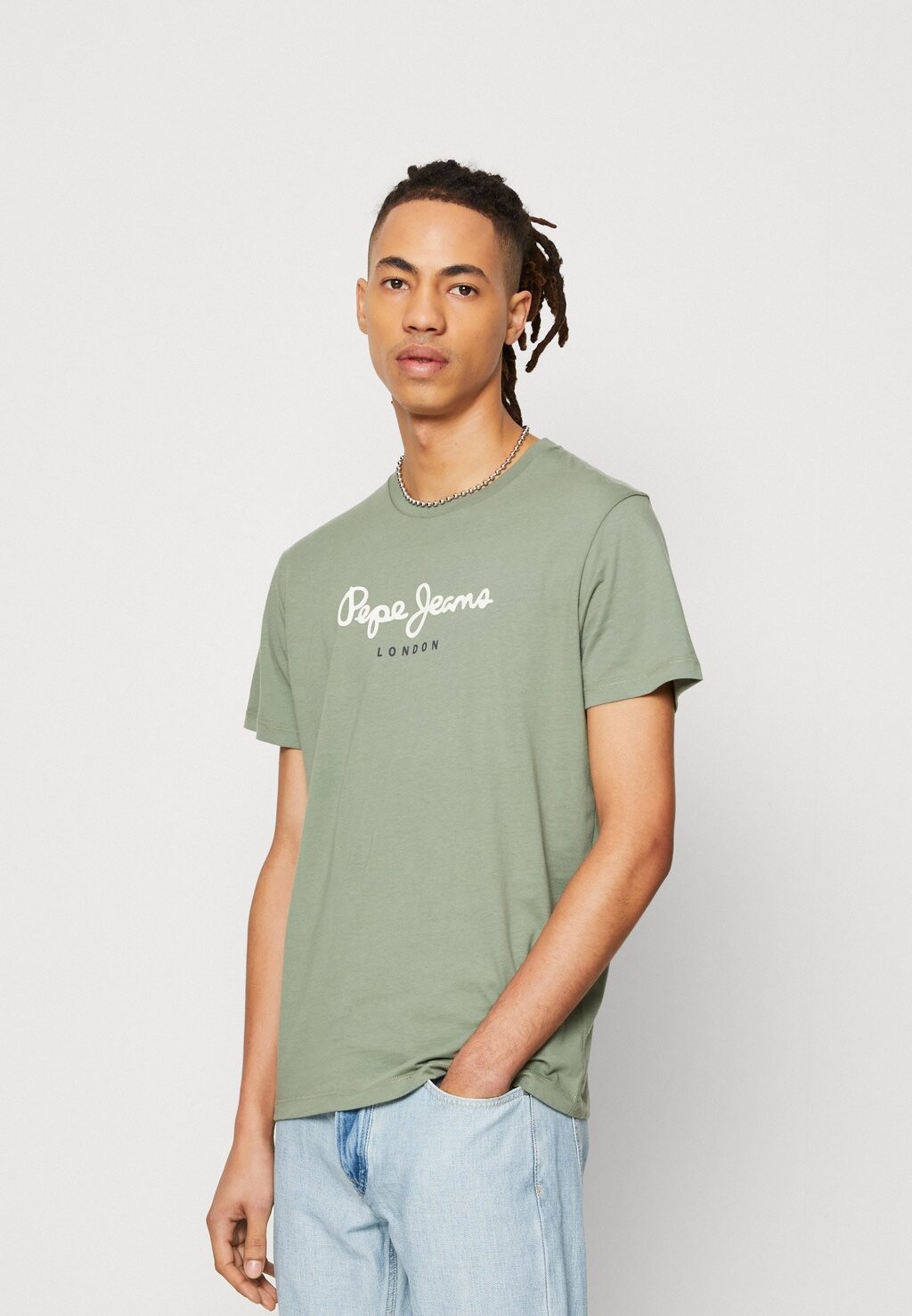 

Футболка с принтом Pepe Jeans, зеленый
