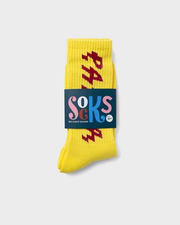 

Носки By Parra Shocker Logo Crew Socks, желтый