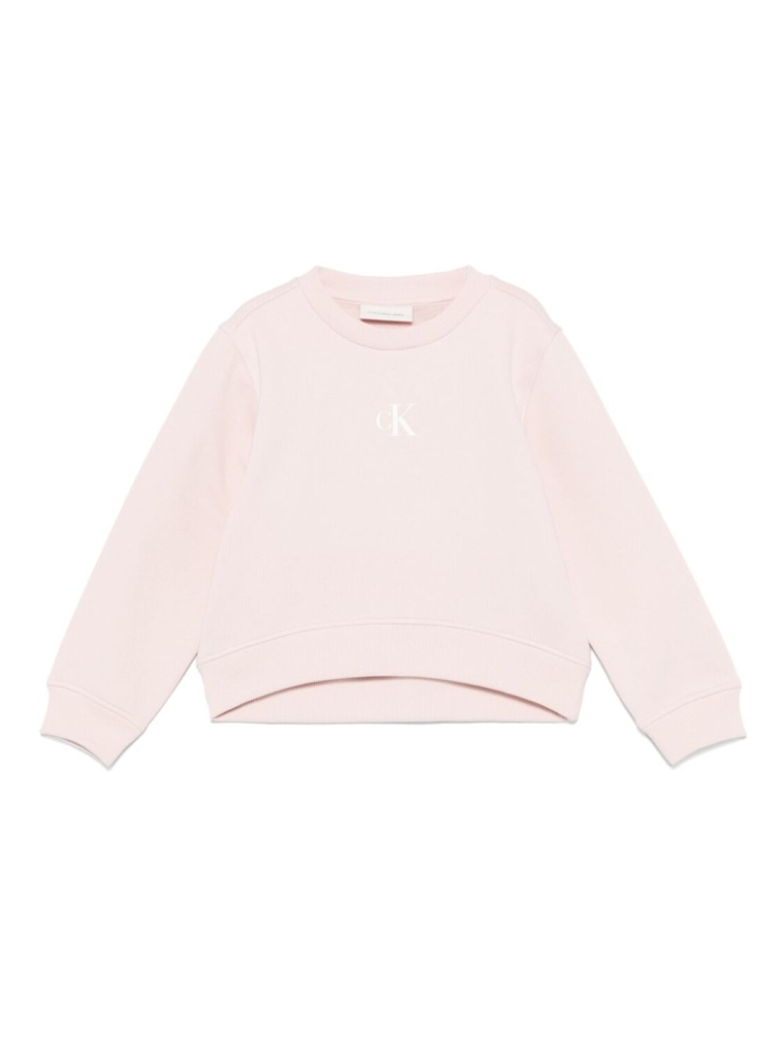 

Толстовка с логотипом Calvin Klein Kids, розовый