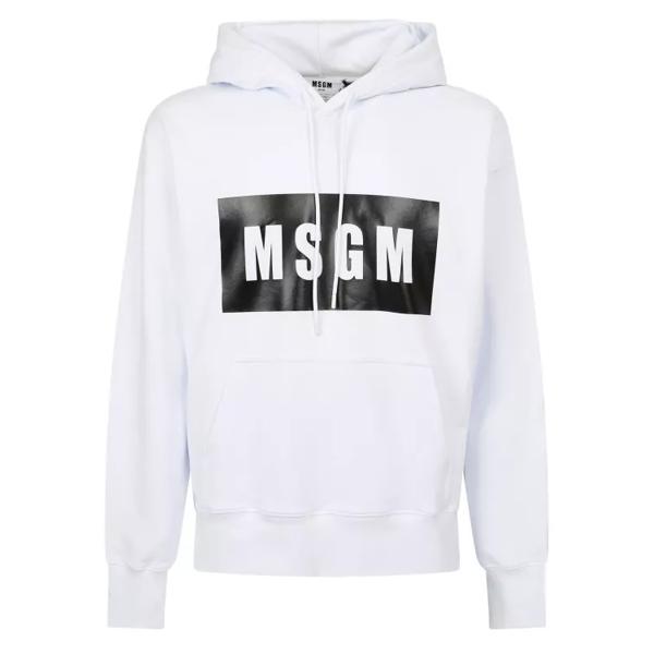 Футболка cotton sweatshirt Msgm, белый