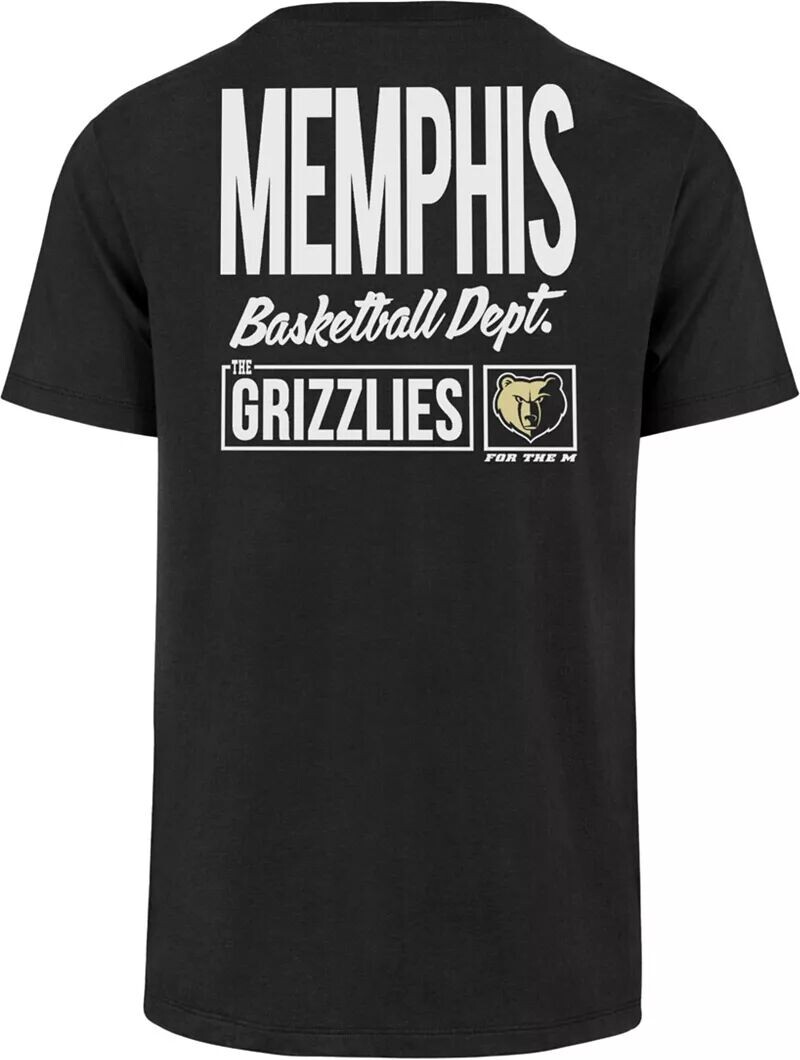 

Мужская брендовая футболка '47 City Edition 2023-24 Memphis Grizzlies Talk Back