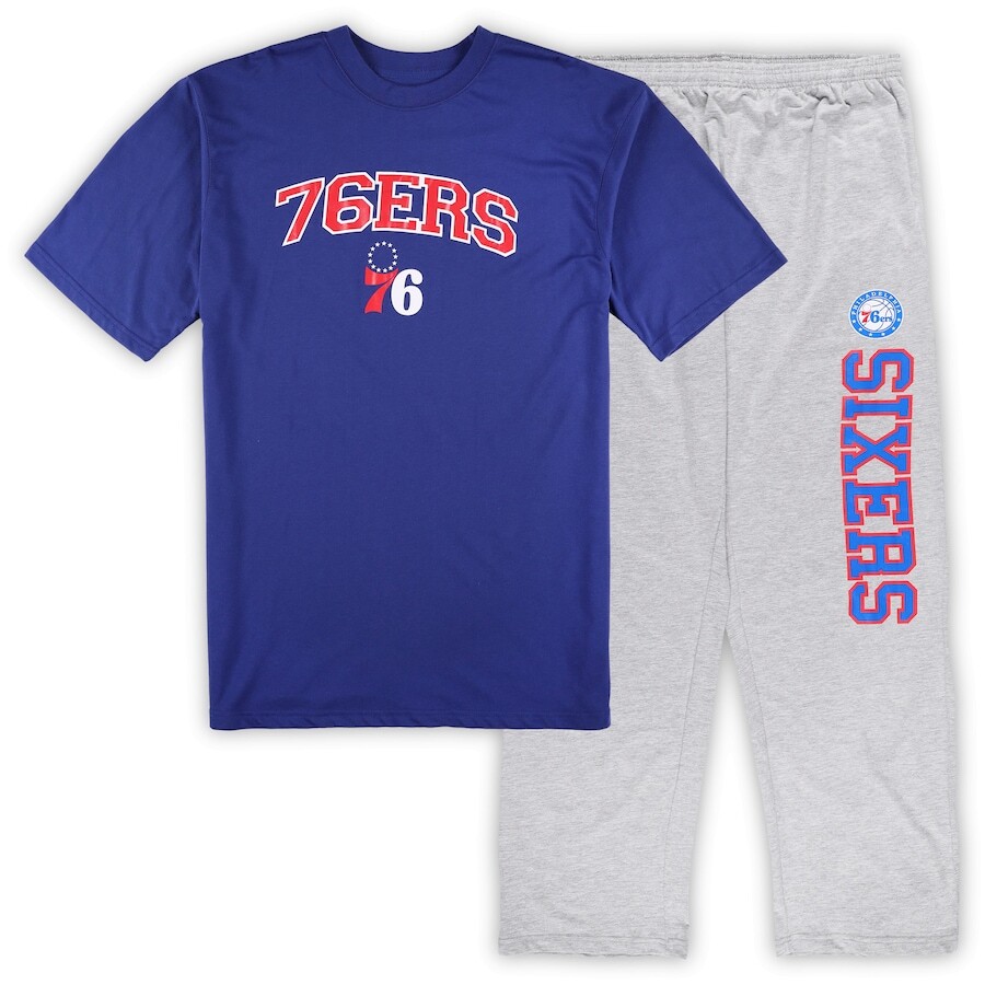 

Пижамный комплект Concepts Sport Philadelphia 76Ers, серый