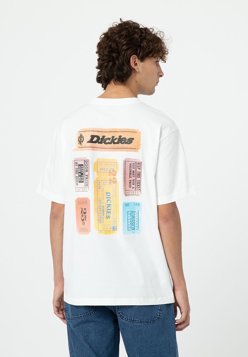 

Футболка с принтом Dickies, белый