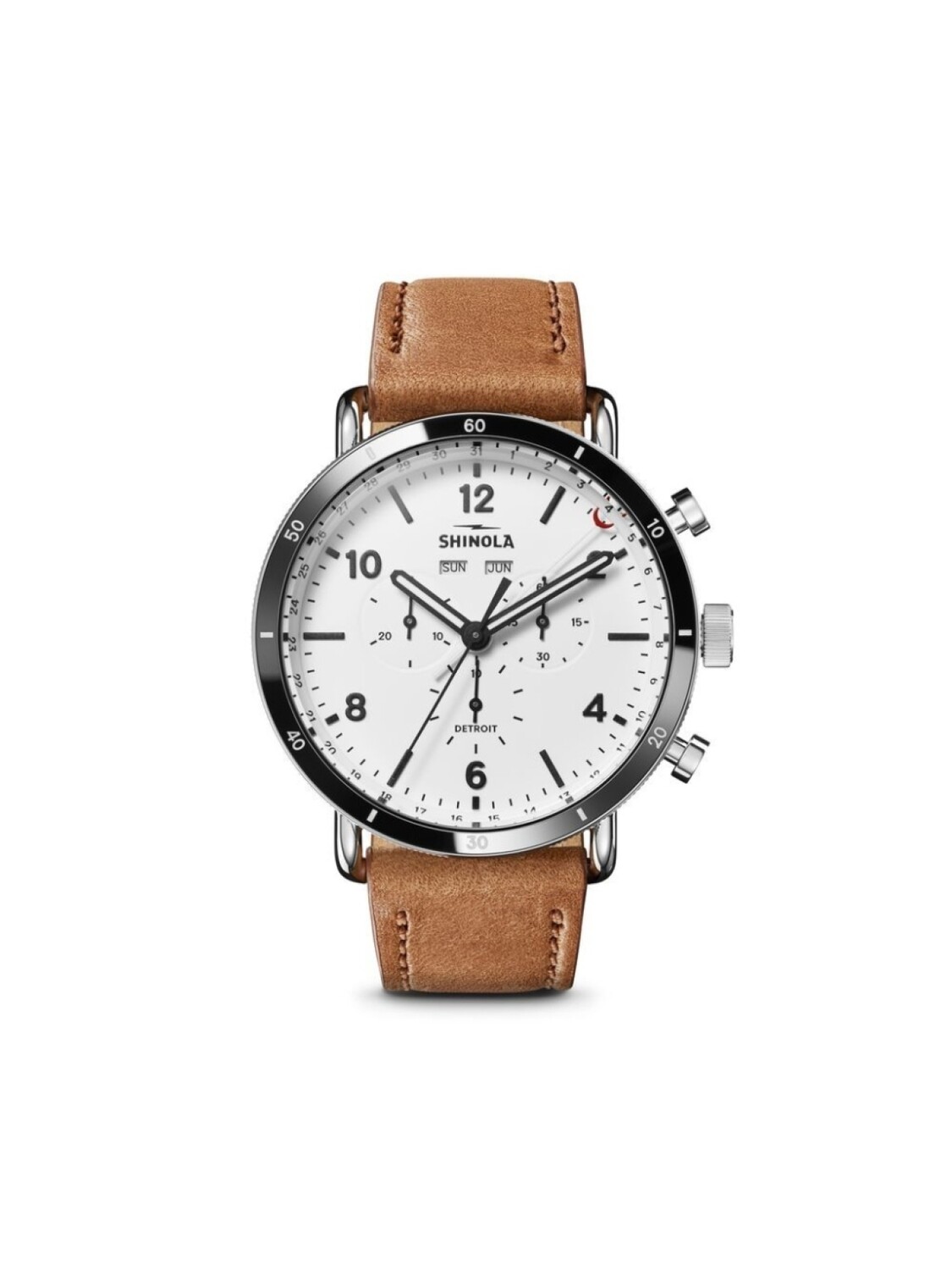 

Shinola наручные часы Canfield Sport Chronograph 45 мм, белый