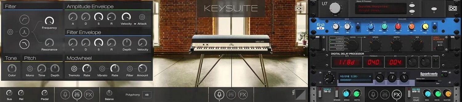 

UVI Key Suite Электрический виртуальный инструмент