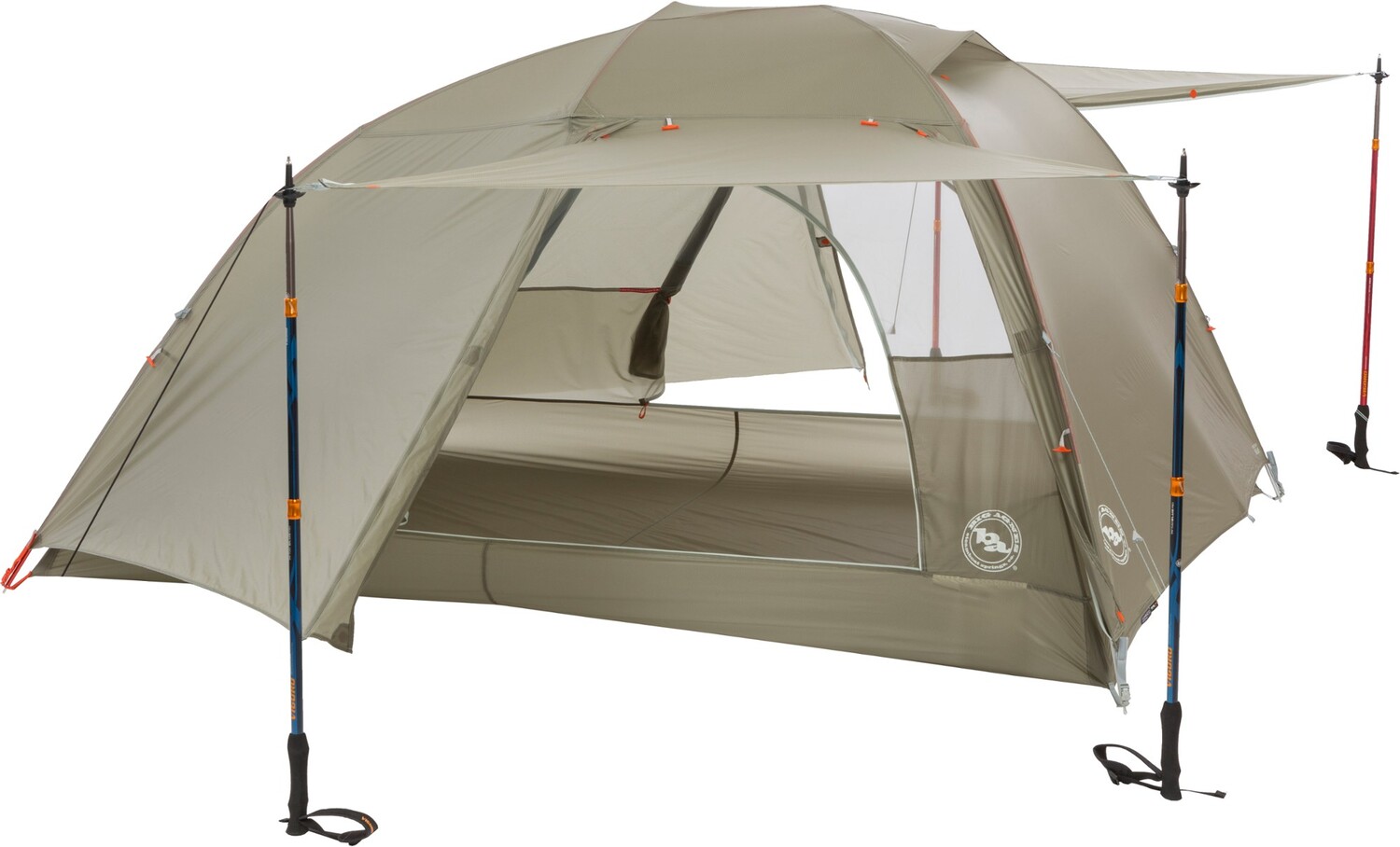 

Медная палатка HV UL3 Big Agnes, зеленый