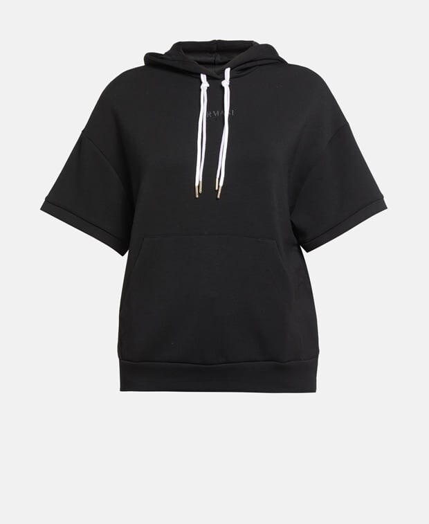 

Толстовка с короткими рукавами Armani, черный