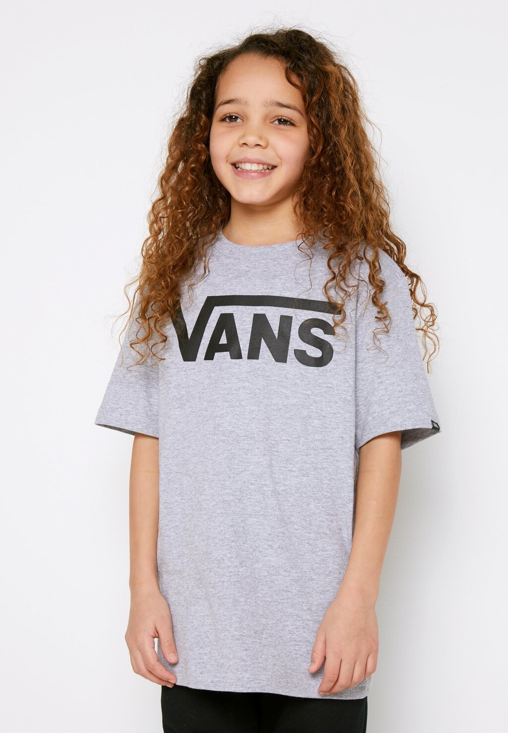 

Футболка с принтом Vans, светло-серый