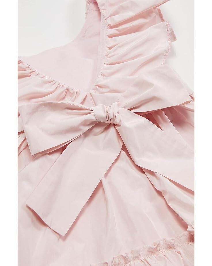 

Платье Stella Mccartney Dress with Ruffles and Belt, цвет Light Pink