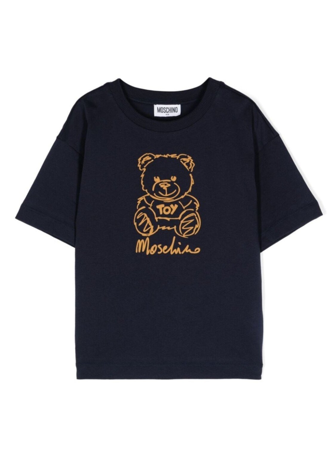 

Moschino Kids футболка с принтом Teddy Bear, синий