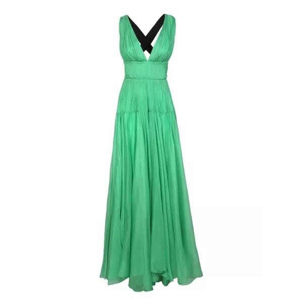 

Платье calliope long dress Maria Lucia Hohan, зеленый