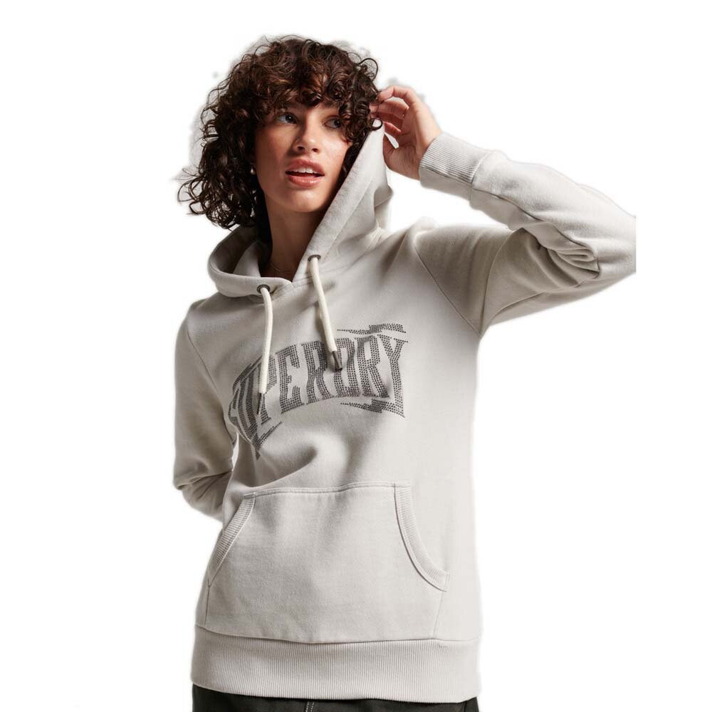 

Худи Superdry Vintage Embellish, серый