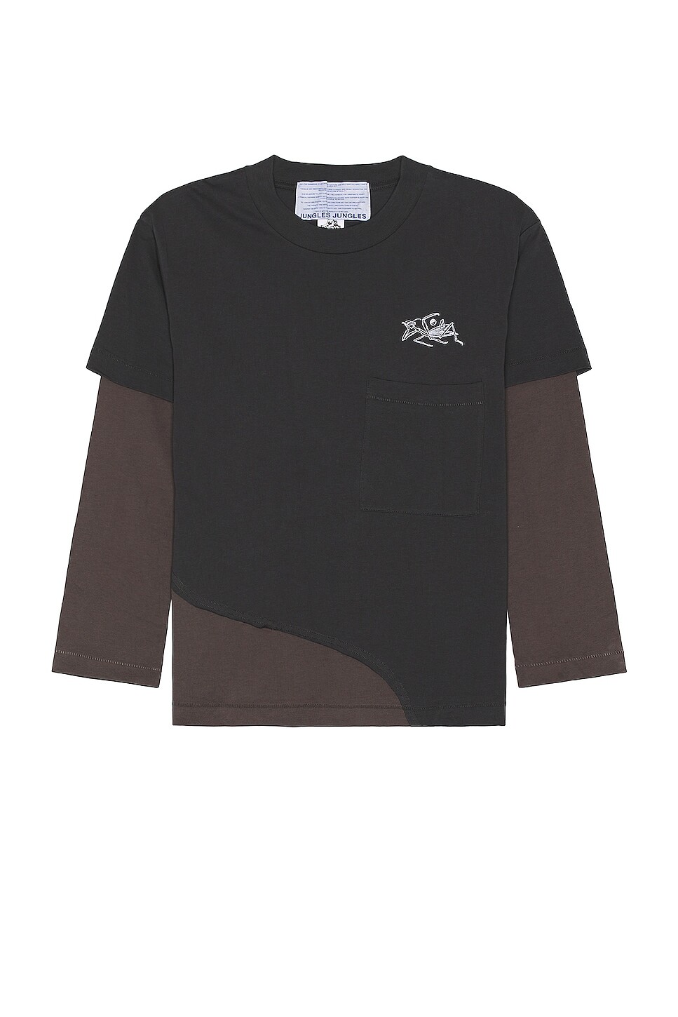 

Футболка Jungles Double Layer Long Sleeve, цвет Phantom Shark