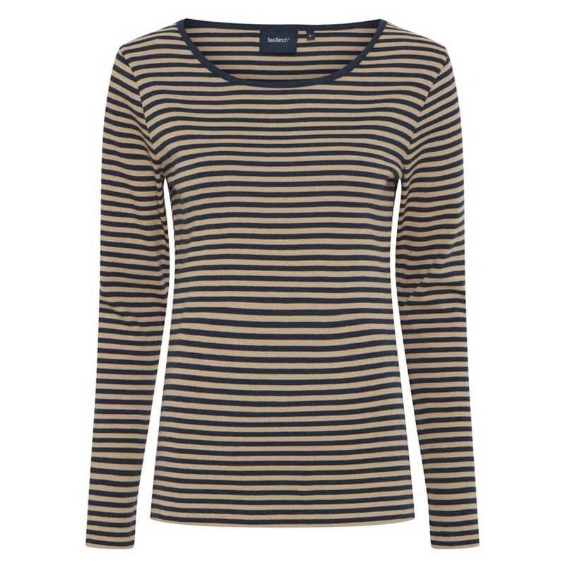 

Футболка Sea Ranch Josefine Long Sleeve Round Neck, синий