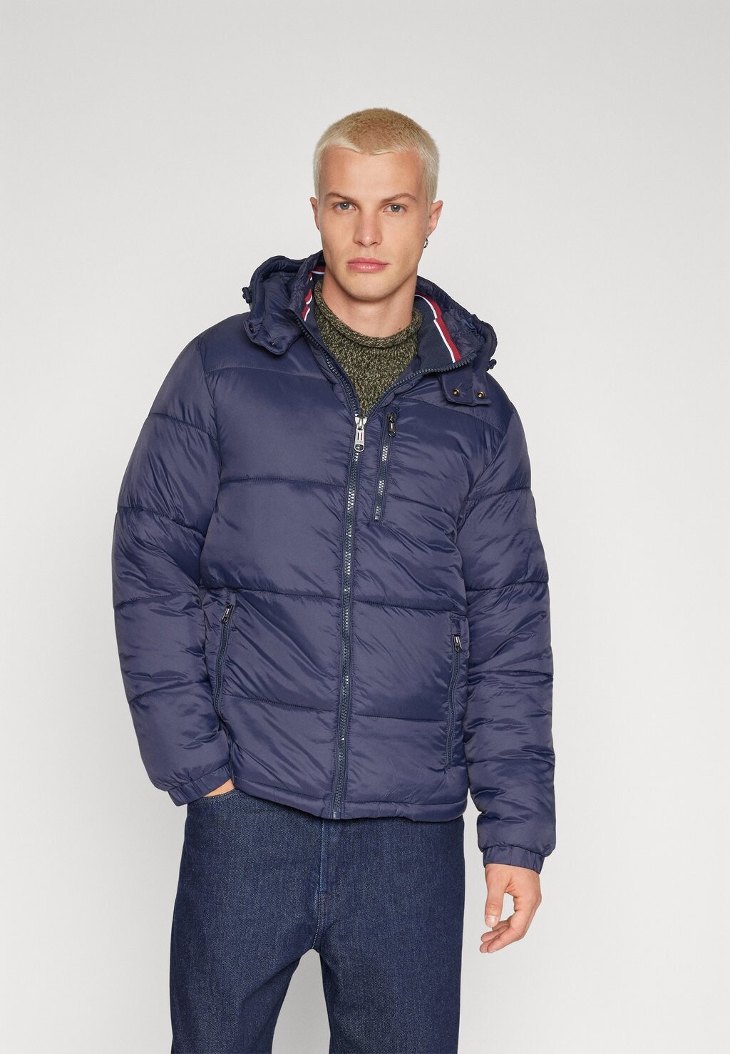 

Зимняя куртка Jack & Jones JPRBLUEDDIE SHORT PUFFER JACKET, цвет seaborne