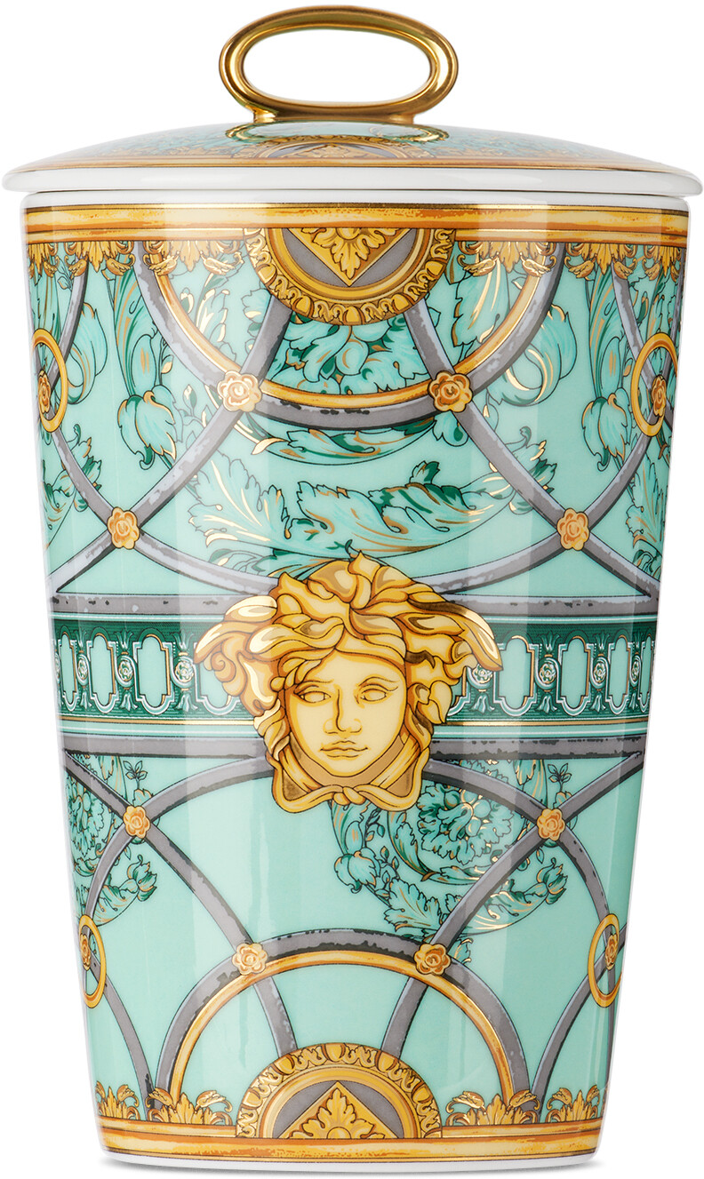 

Зеленая ароматическая свеча Rosenthal 'La Scala' Versace