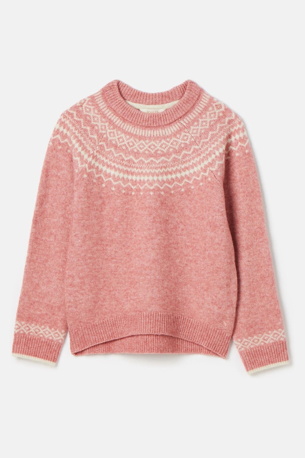 

Джемпер Charlotte fair isle Joules, розовый