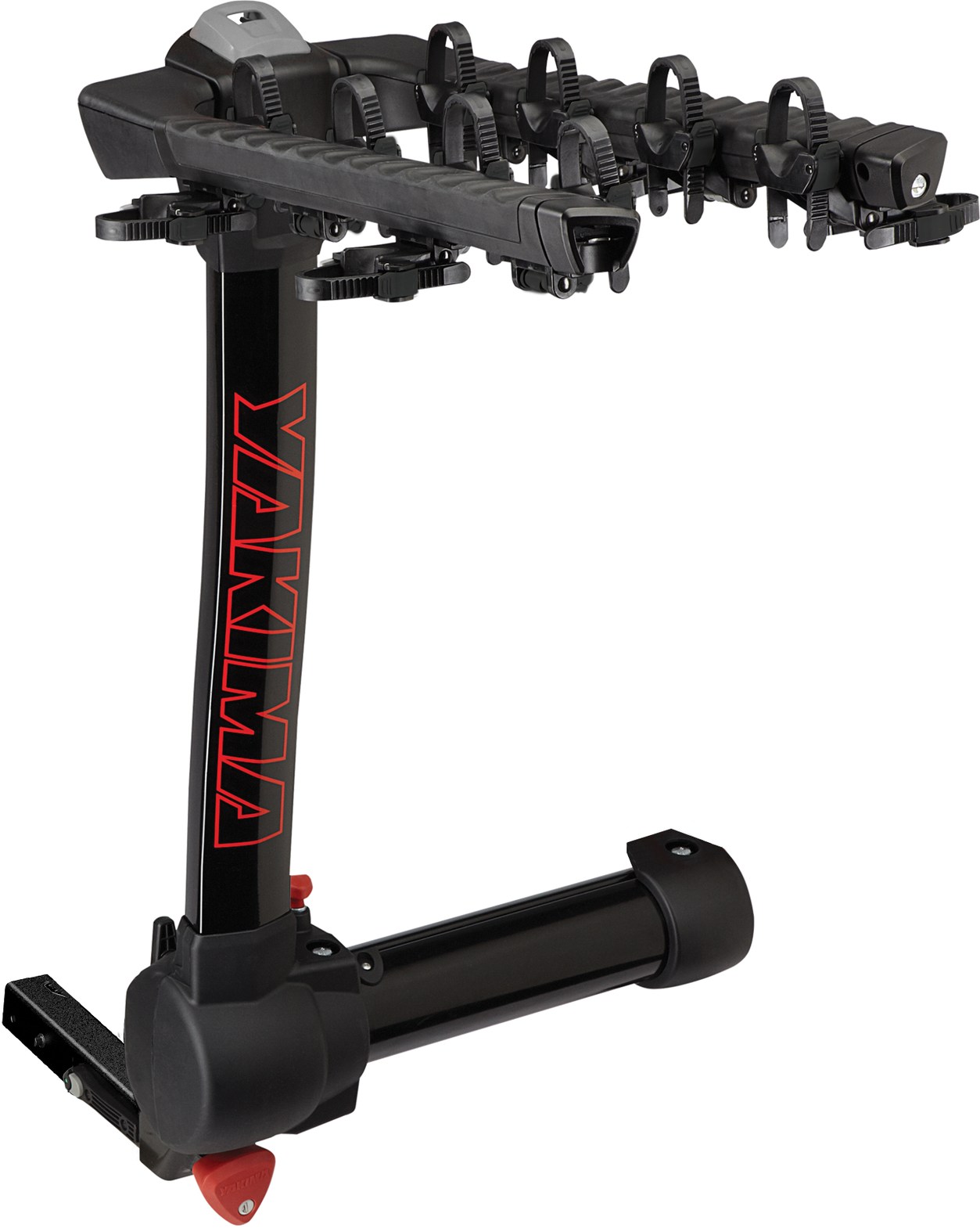 Крепление для прицепного устройства FullSwing на 4 велосипеда Yakima, черный переходник для вилки со сквозной осью 15 мм yakima