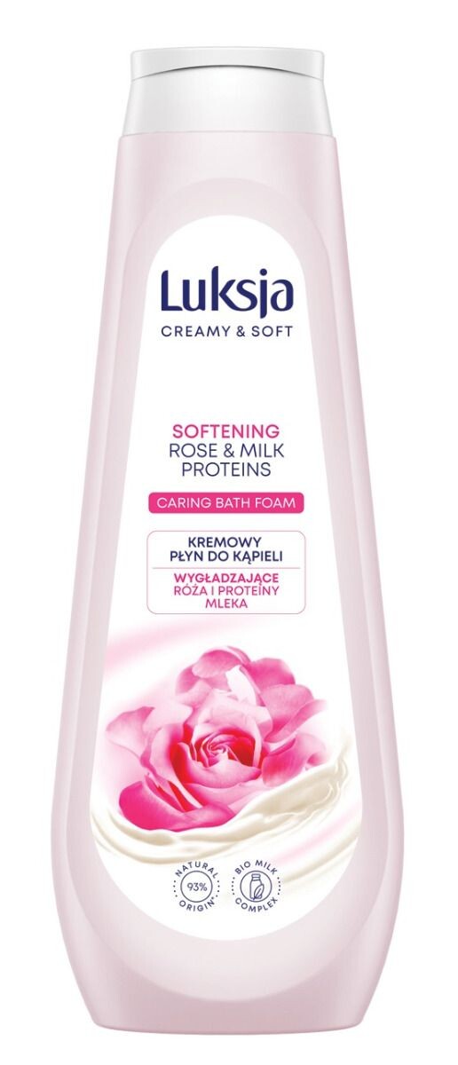 

Luksja Creamy & Soft Róża i Proteiny Mleka ванна с пеной, 900 ml
