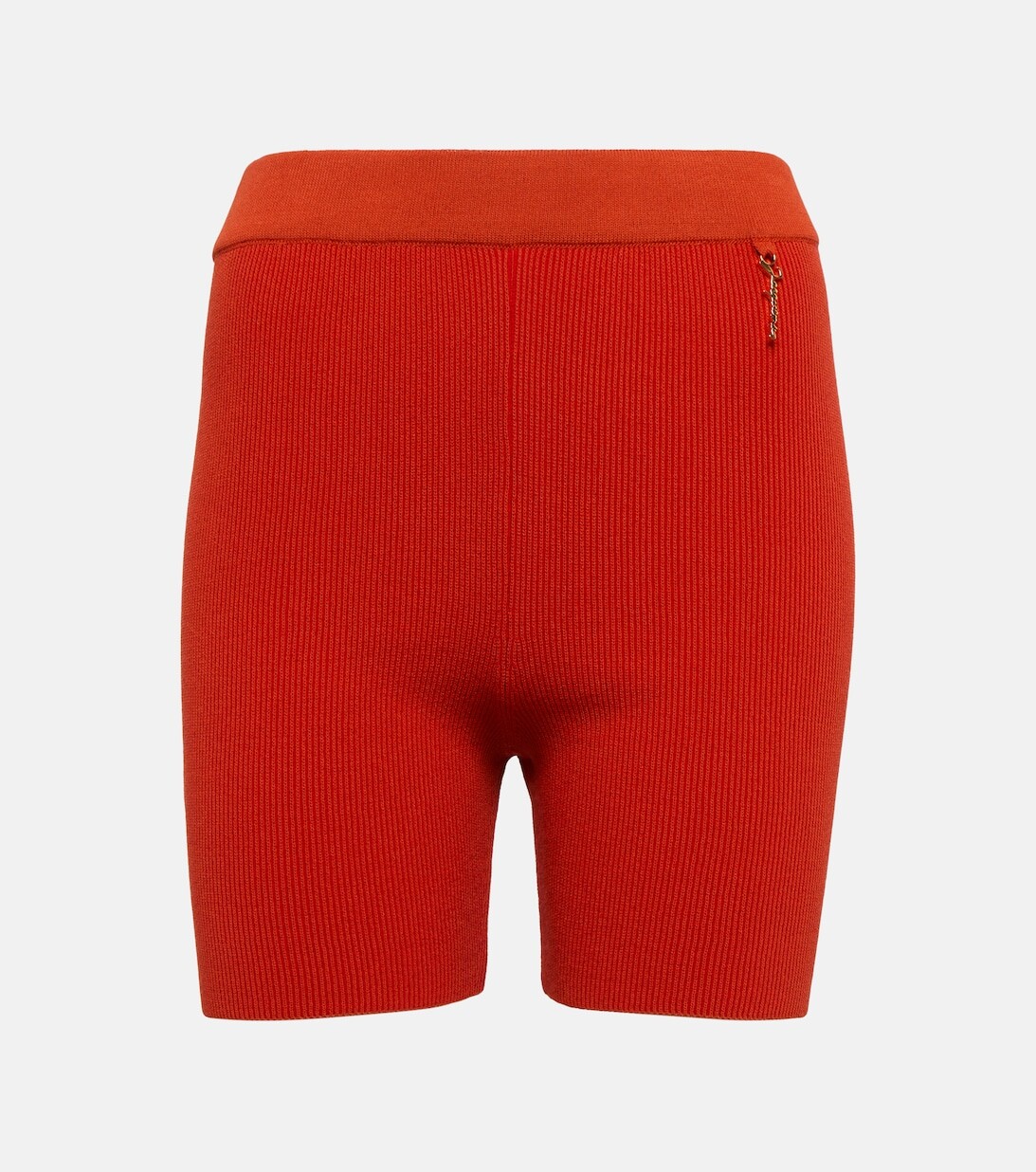 

Трикотажные шорты Le Short Pralu в рубчик JACQUEMUS, красный