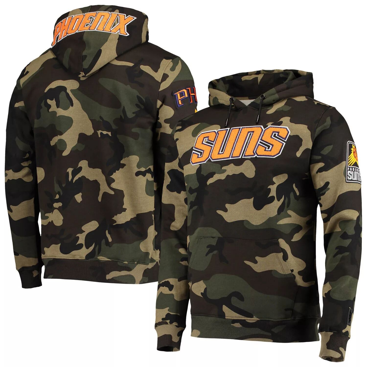

Мужской пуловер с капюшоном Pro Standard Camo Phoenix Suns Team