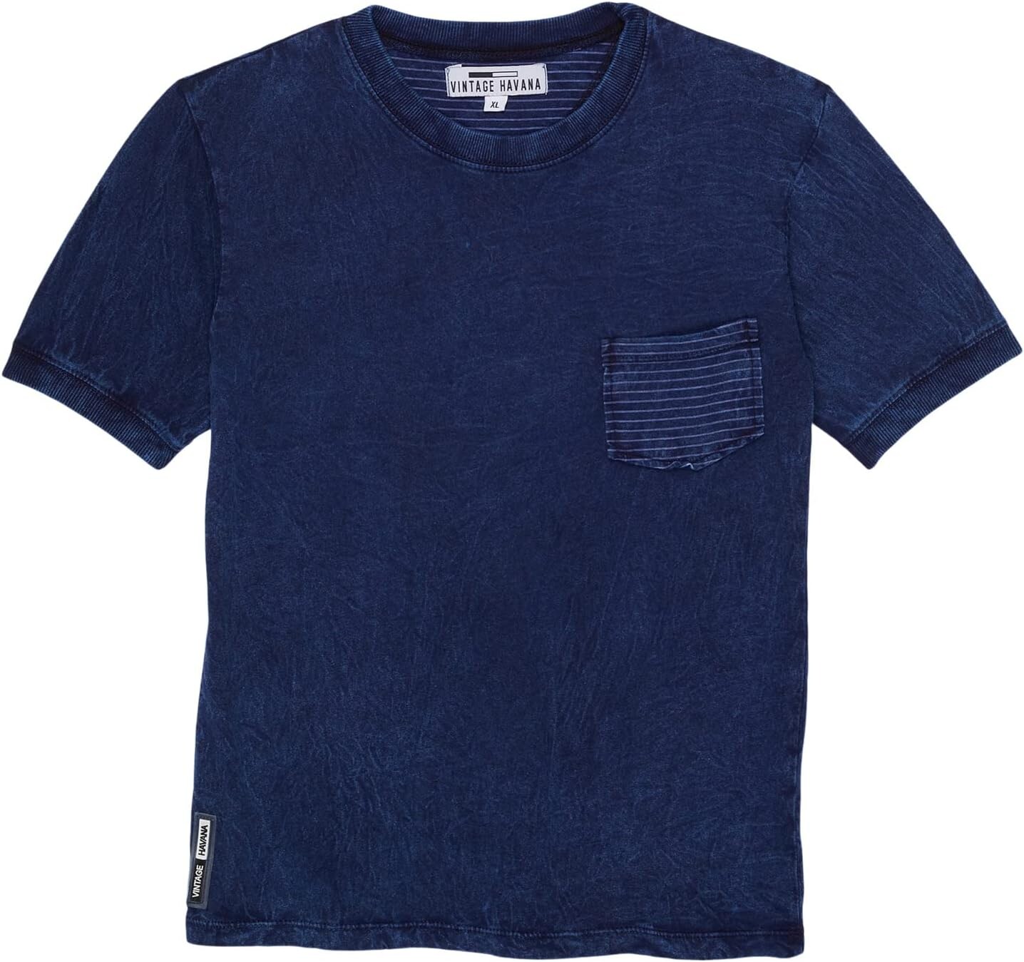

Футболка Vintage Havana Denim Pocket Tee, цвет Dark Wash