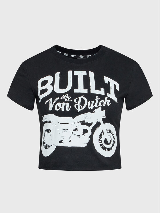 

Футболка стандартного кроя Von Dutch, черный