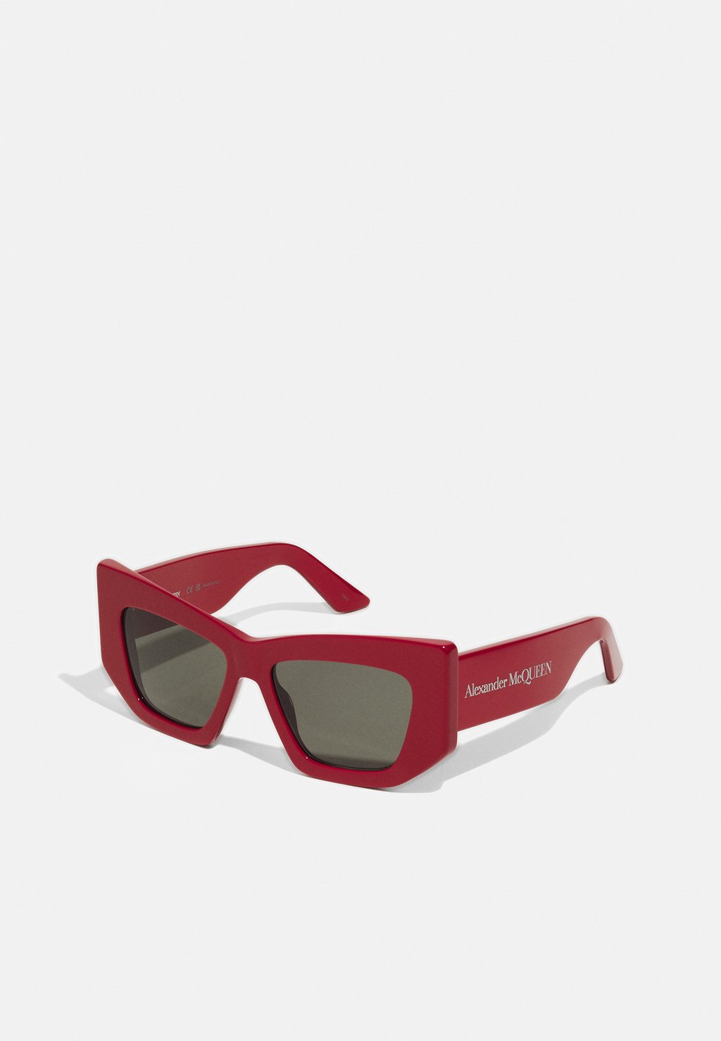 Солнцезащитные очки Alexander McQueen, коричневый