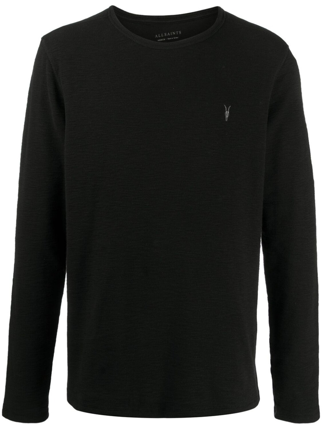 

AllSaints футболка с вышивкой, черный