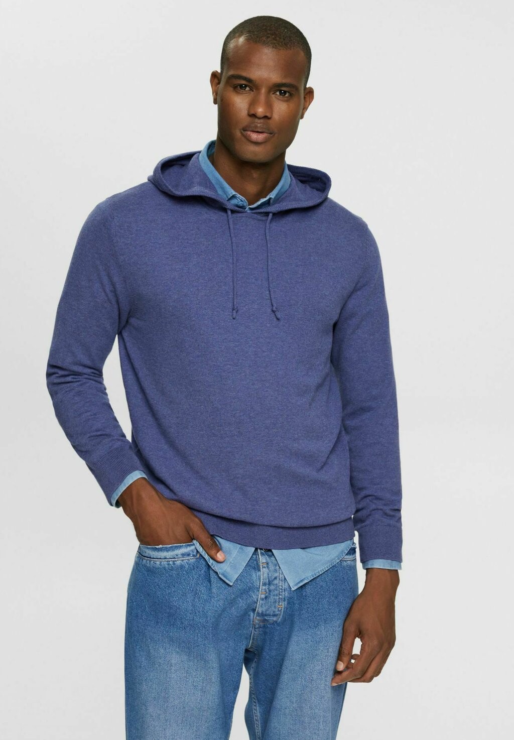 

Джемпер edc by Esprit, Синий