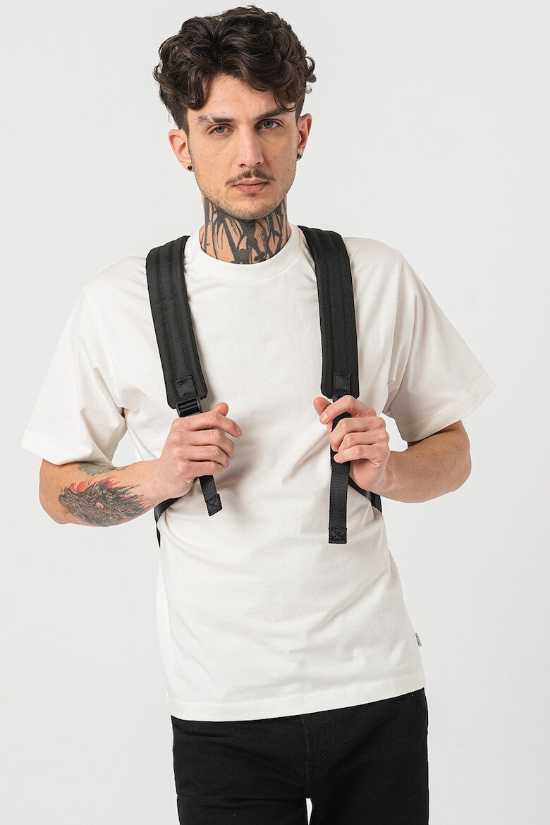 

Футболка с овальным вырезом и заниженными рукавами Jack & Jones, белый