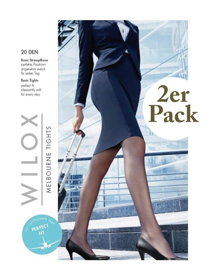 

Колготки Wilox Melbourne 2er Pack, синий