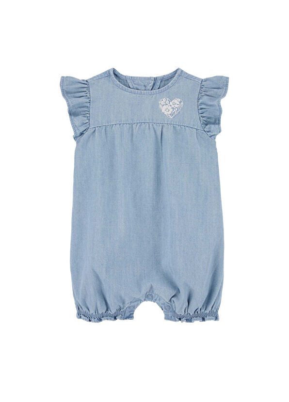 

Хлопковые короткие комбинезоны для девочек Carter'S, мультиколор