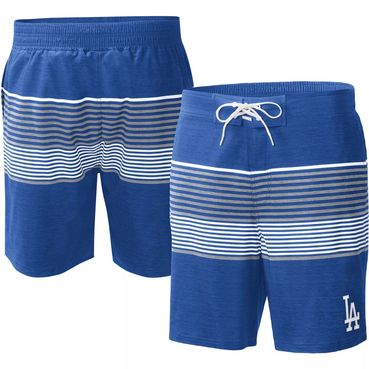 Мужские спортивные шорты для плавания Carl Banks Royal Los Angeles Dodgers Coastline Volley G-III