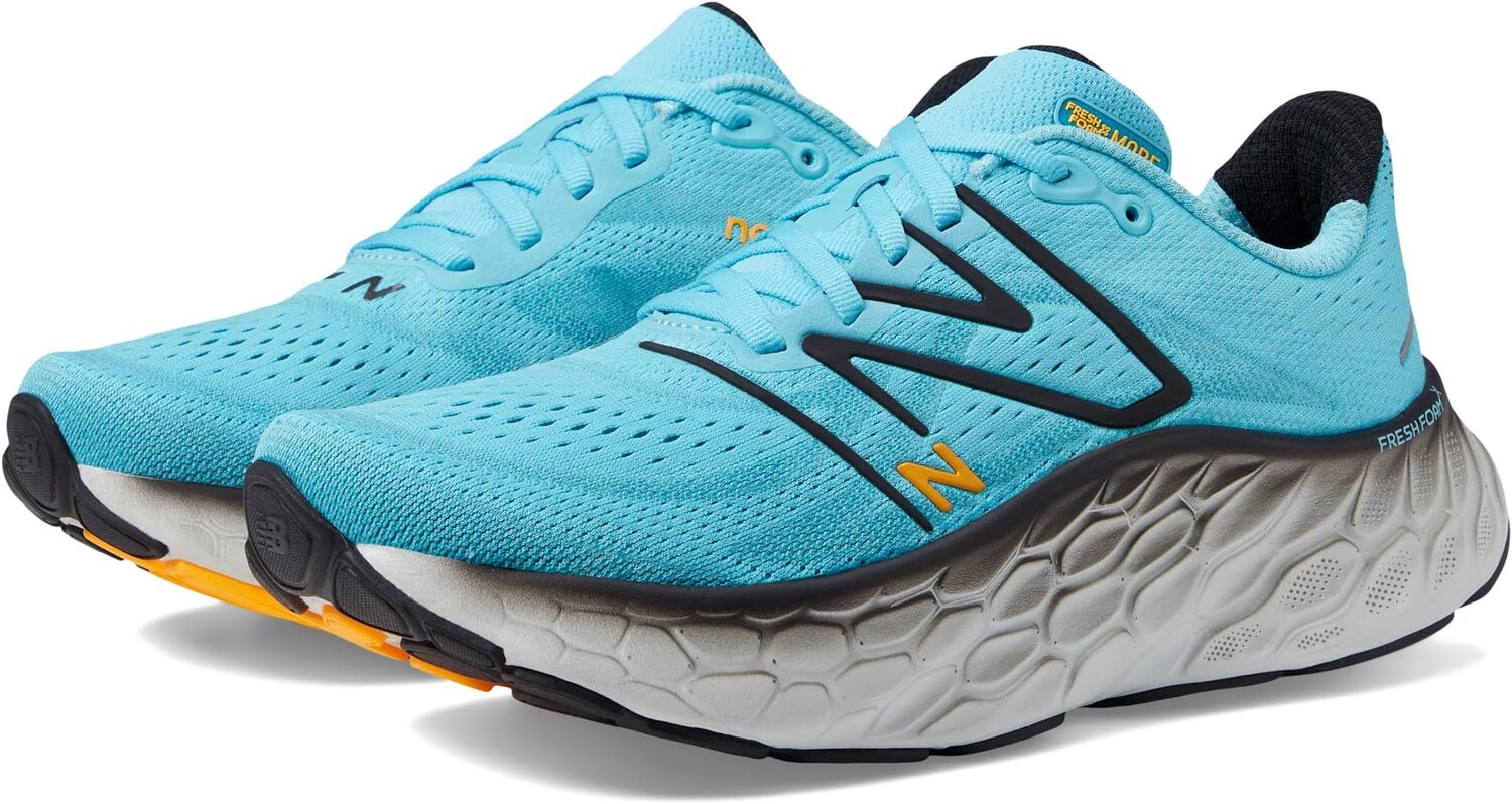 

Кроссовки Fresh Foam X More v4 New Balance, цвет Summer Aqua/Black