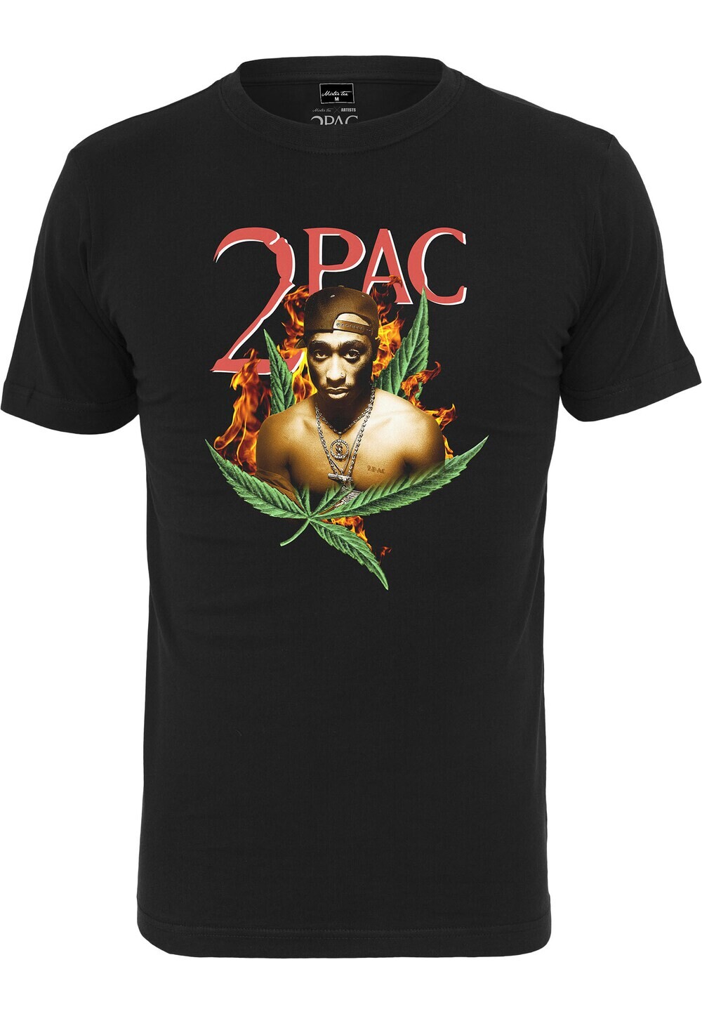 

Футболка Mt Men Tupac Fireleaf, черный