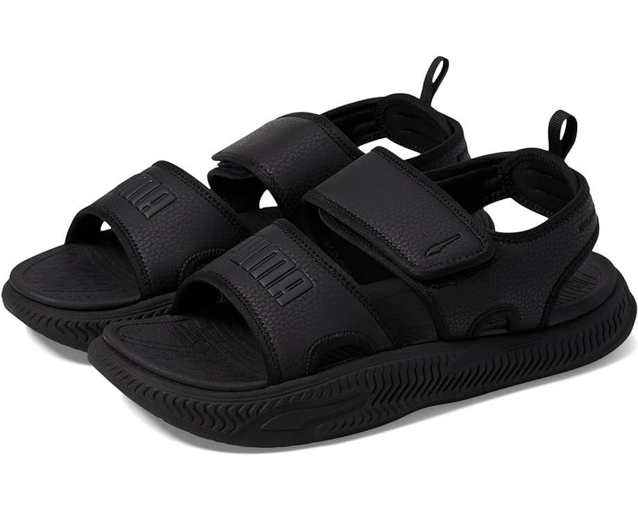 Сандалии PUMA Softridepro Sandal 24, цвет Puma Black/Puma Black