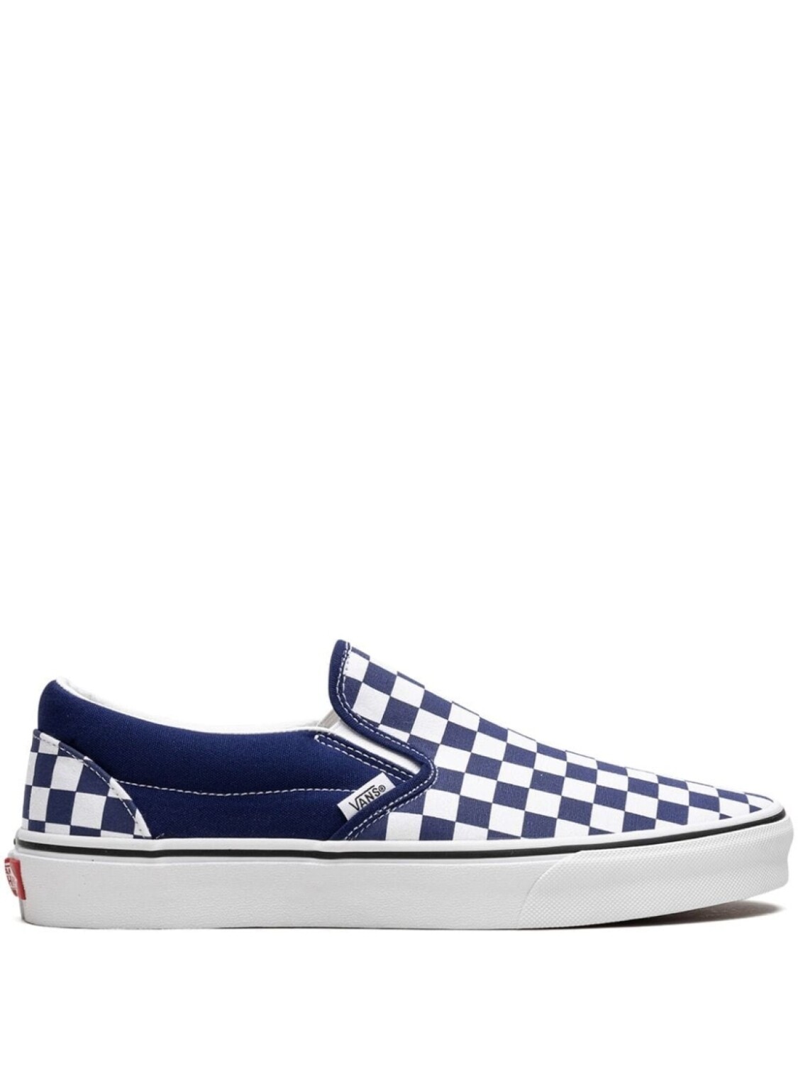 Слипоны Classic Slip-On Checkerboard Beacon Blue Vans, синий