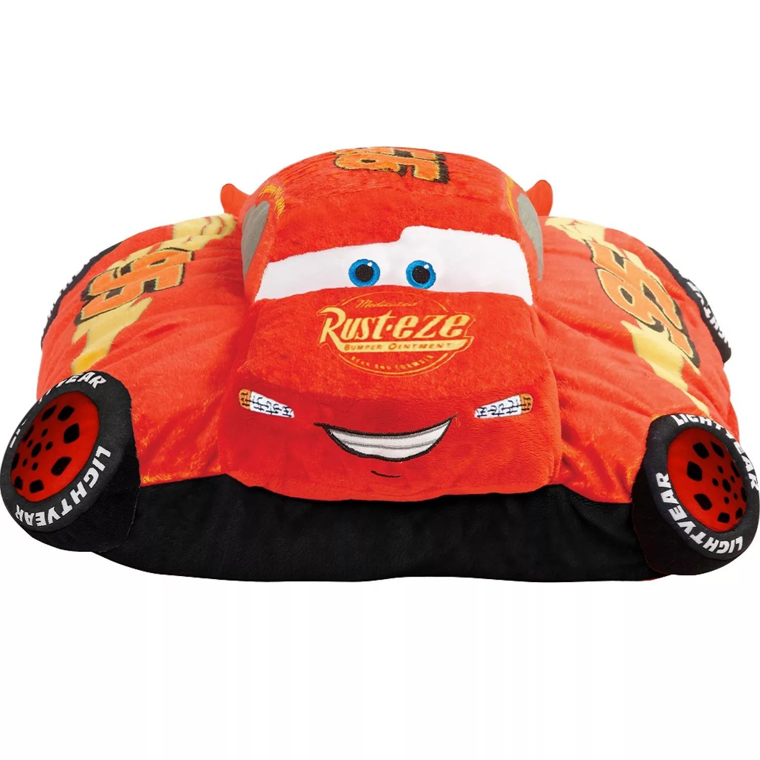 цена Мягкая игрушка Disney/Pixar Cars 3 Lightning McQueen от Pillow Pets Pillow Pets