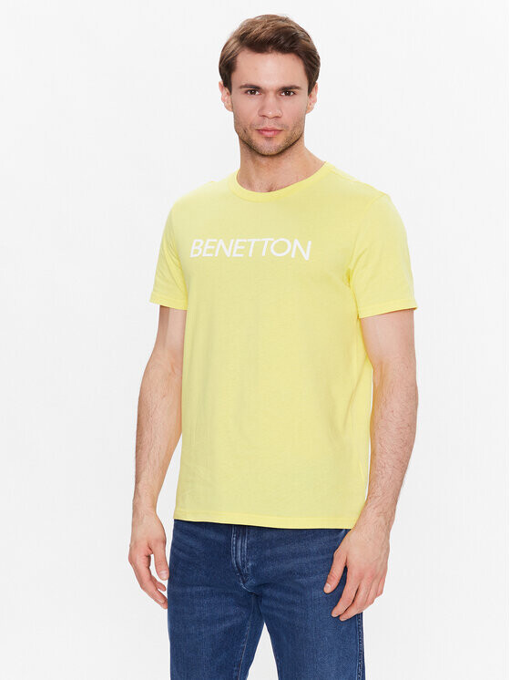 

Футболка стандартного кроя United Colors Of Benetton, желтый