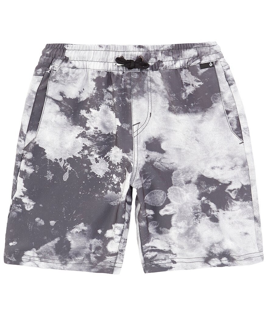 

Гибридные шорты Volcom Big Boys 8-20 Asphalt Beach EW, черный