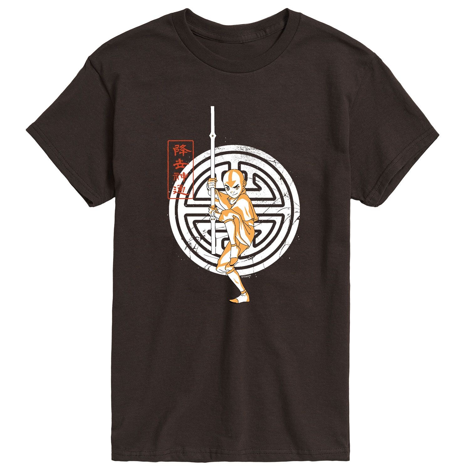 

Мужская футболка Avatar Aang Crest Licensed Character